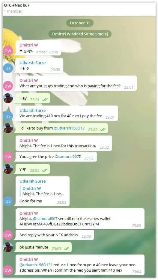 See how an OTC scam looks like