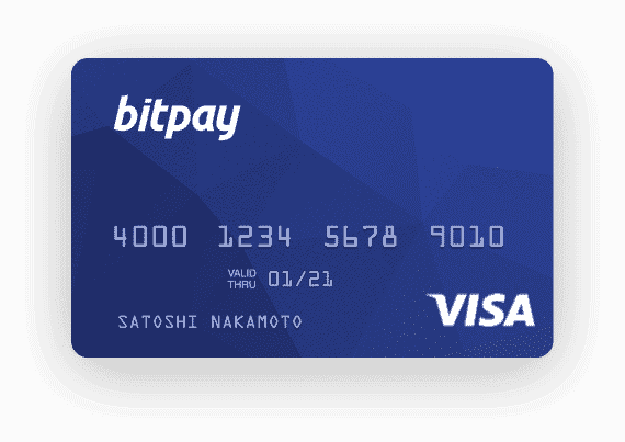 Cartão Bitpay